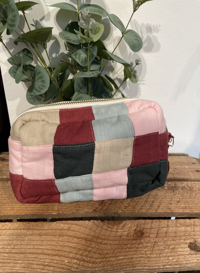 Zusss toilettas quilted multicolor