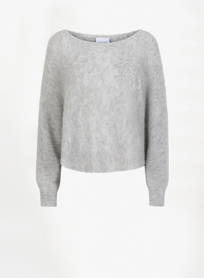 Dante6 montre monogram sweater grey