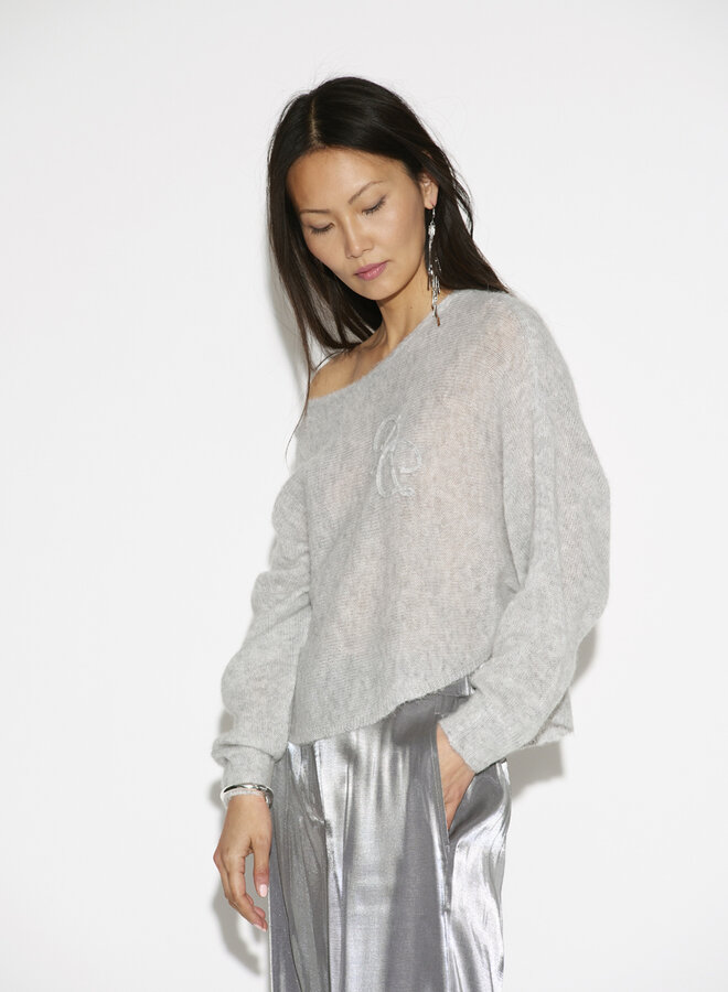 Dante6 montre monogram sweater grey