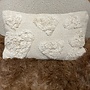 Zusss kussen hartjes 30x50cm ecru