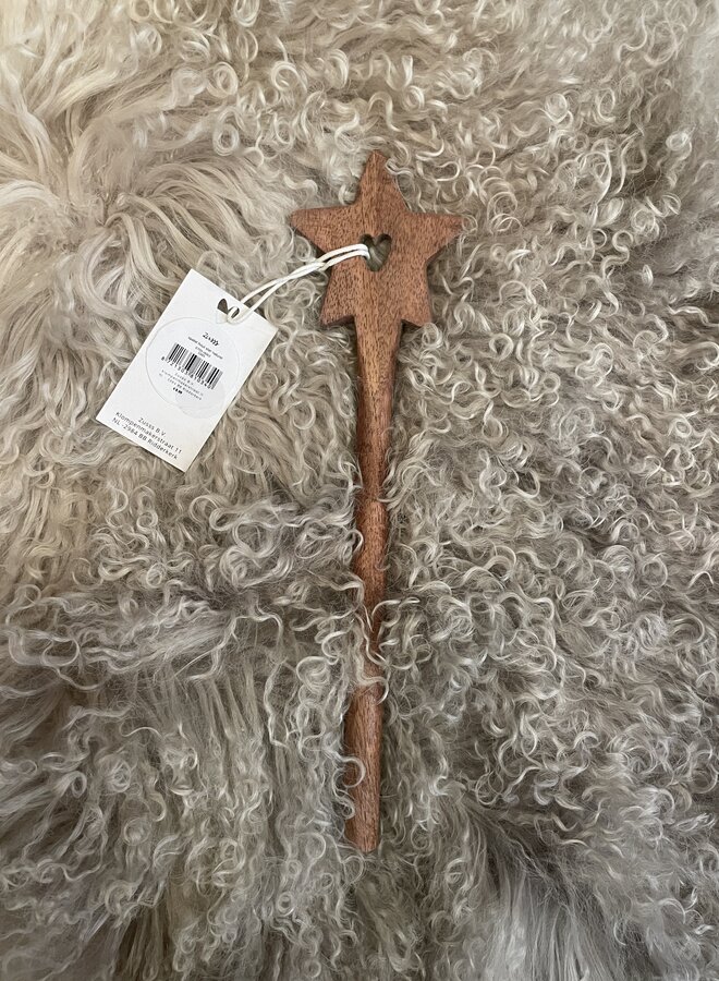 Zusss spatel hout ster naturel