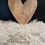 Zusss borrelplank hout hartje time to sparkle naturel