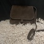 Zuss suede schoudertasje