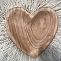 Madam Stoltz W25 wooden heart tray