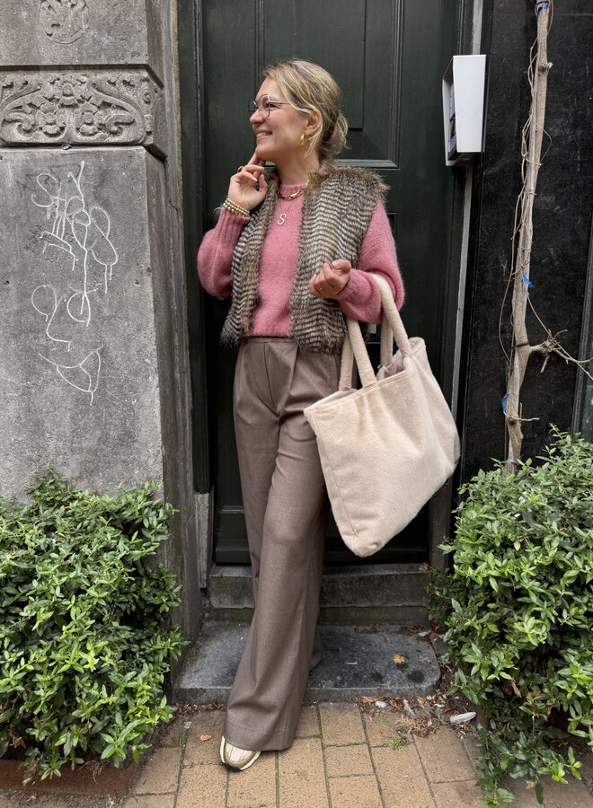 Zuss shopper van faux fur