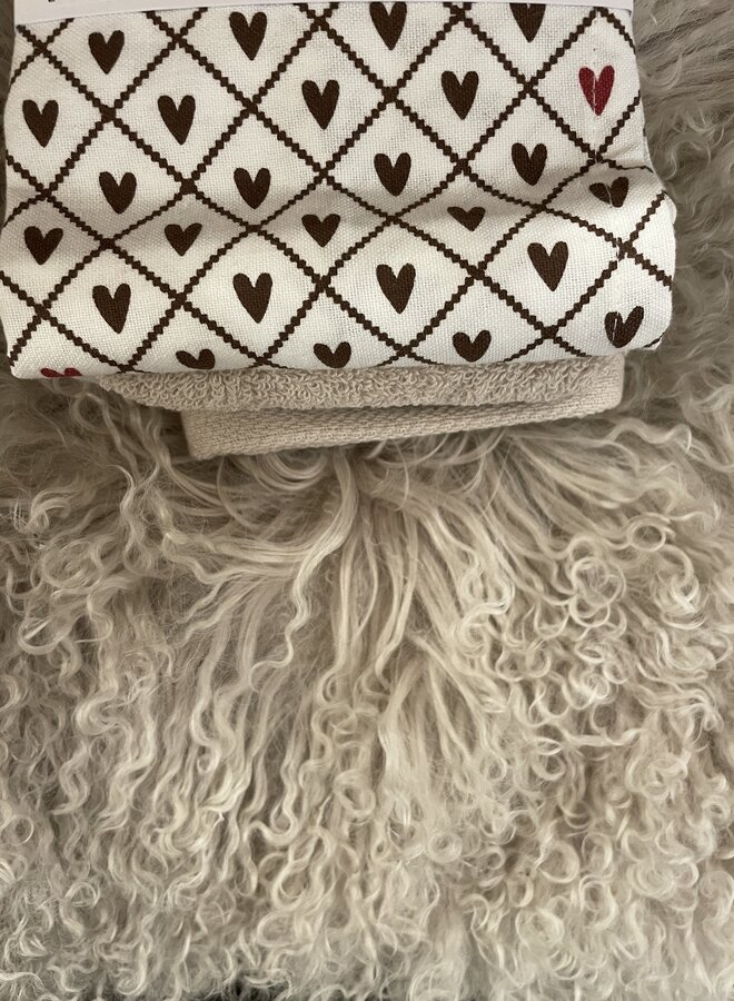 Zusss keukenset hartje zand/port/bruin