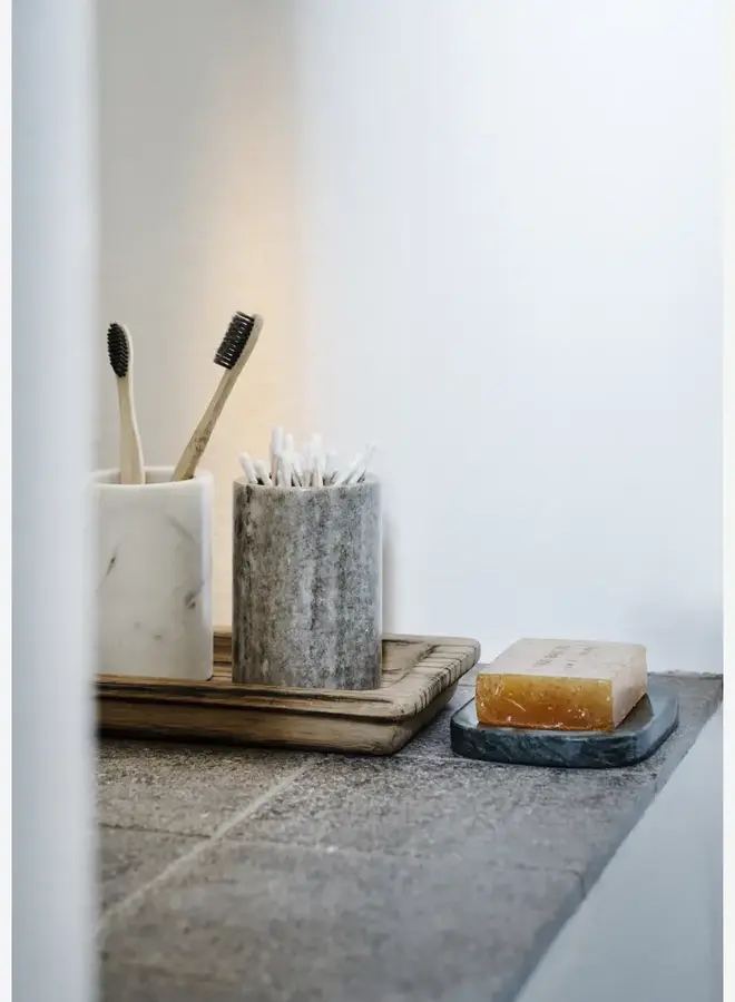 Madam Stoltz rectangular wooden tray 30x15