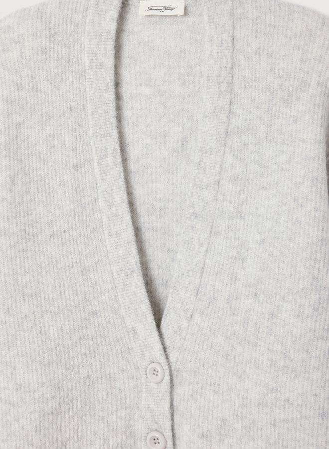 American V. dam19 trui gris chine