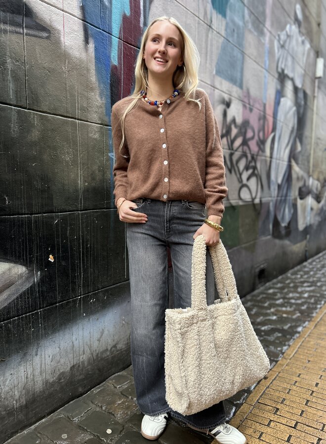 American V. vito19 vest chocolate chine