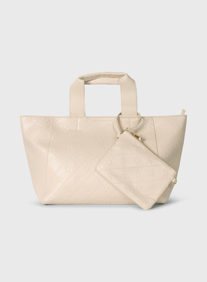 10days shopper monogram pearl