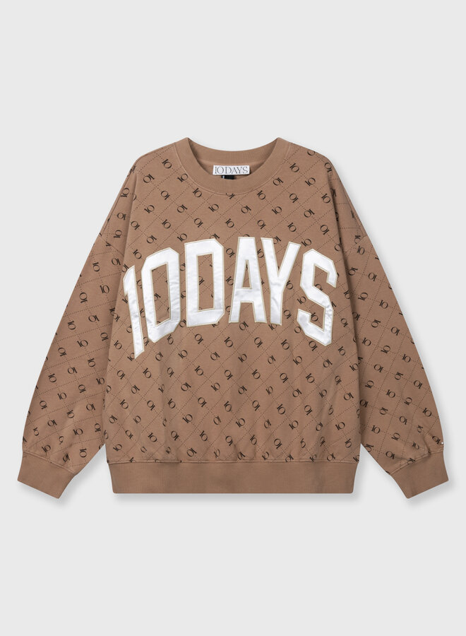 10days sweater monogram 10days fudge