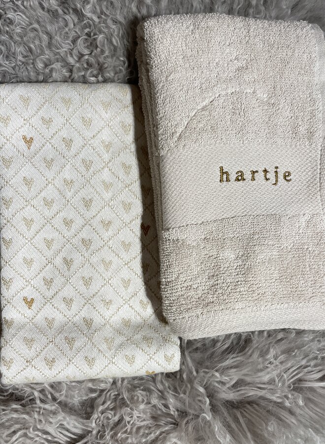 Zusss keukenset hartjes wit/zand