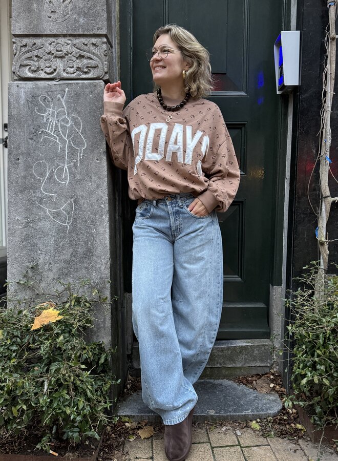 10days sweater monogram 10days fudge