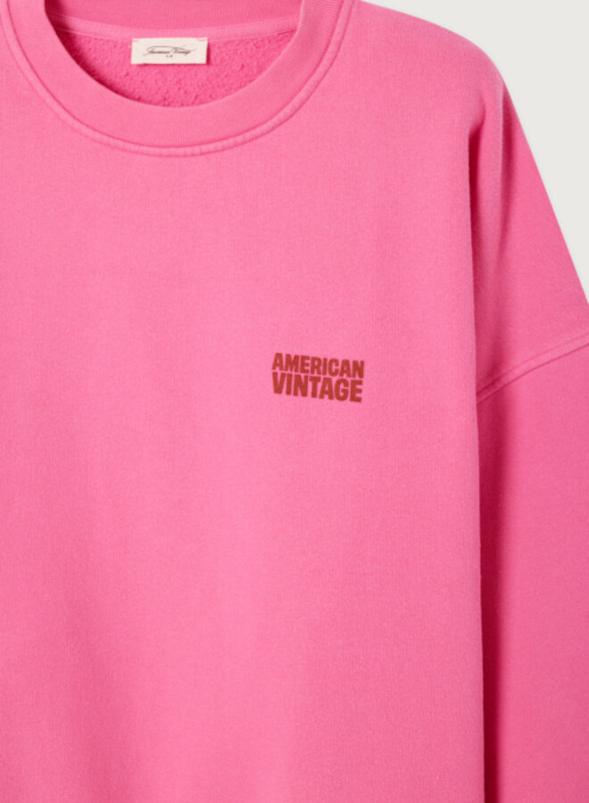 American V. PLI03C sweater petunia vintage