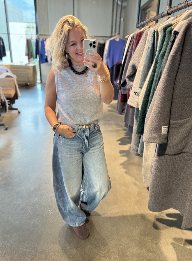 American V. vito18 vest gris clair