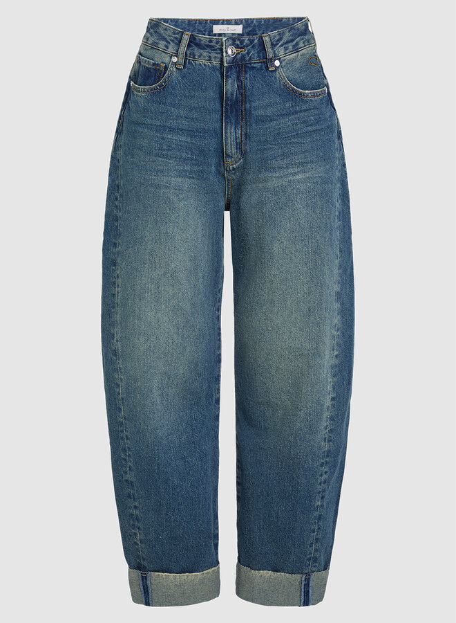 Circle robin dnm jeans double denim wash