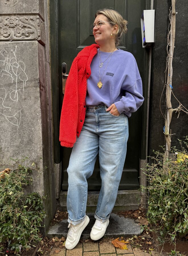 American V. PLI03C sweater provence vintage