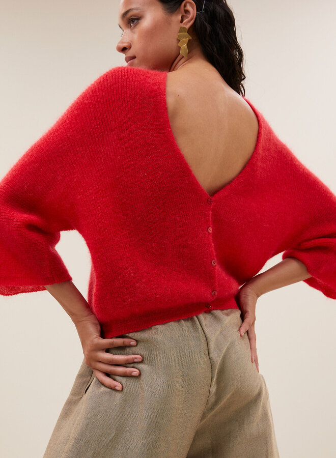 BY BAR indra cardigan lollipop