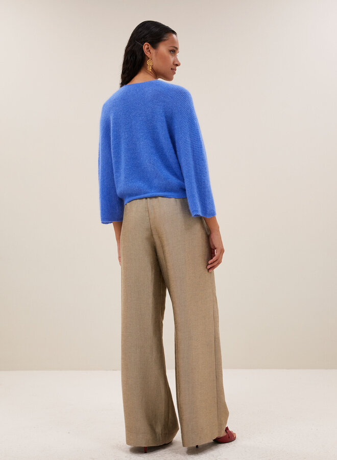 BY BAR indra cardigan azul blue