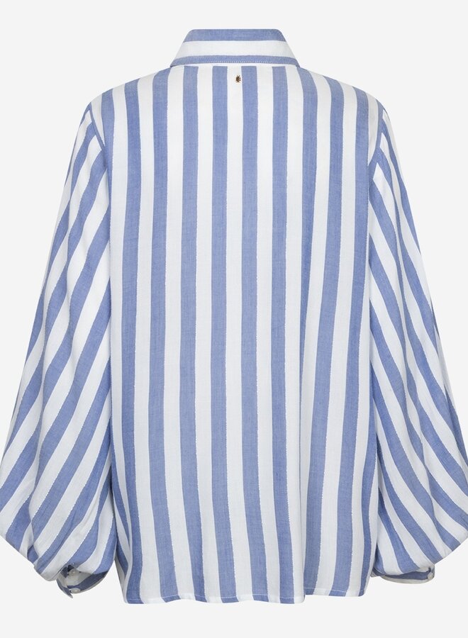 Ibana thalita blouse raya blue