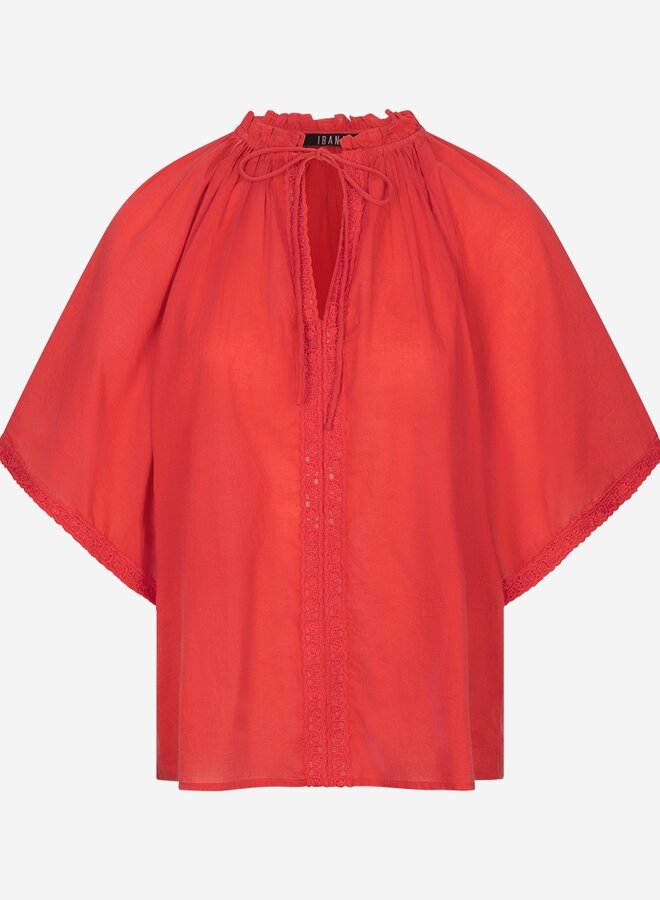 Ibana tarina blouse rosa coral