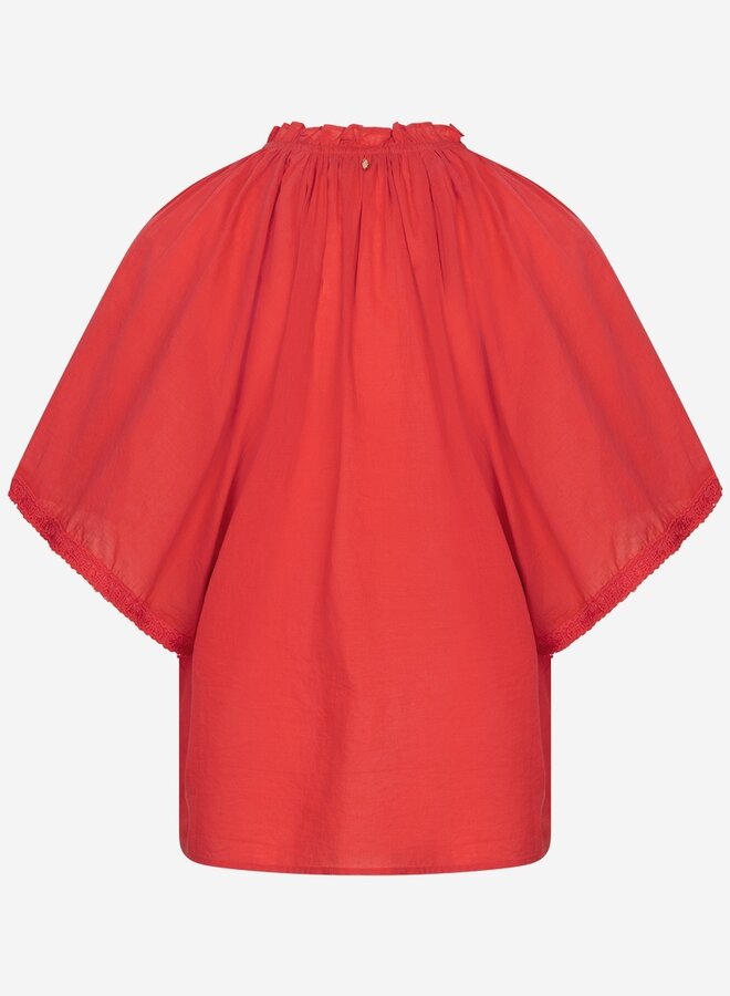 Ibana tarina blouse rosa coral
