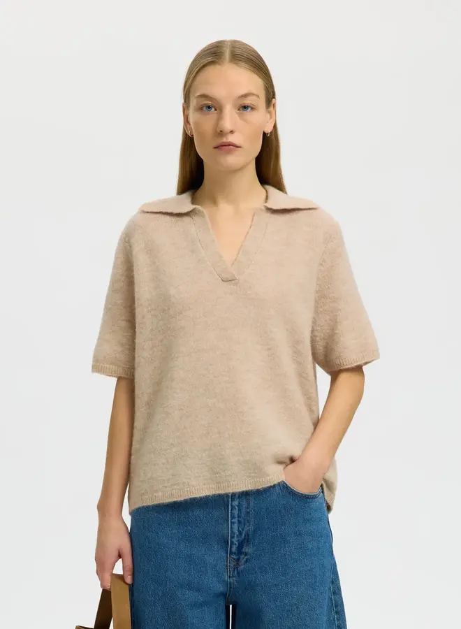 SF S26 lulu knit polo noos birch