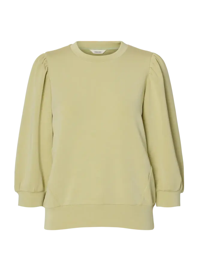 SF tenny 3/4 sweat top noos lint