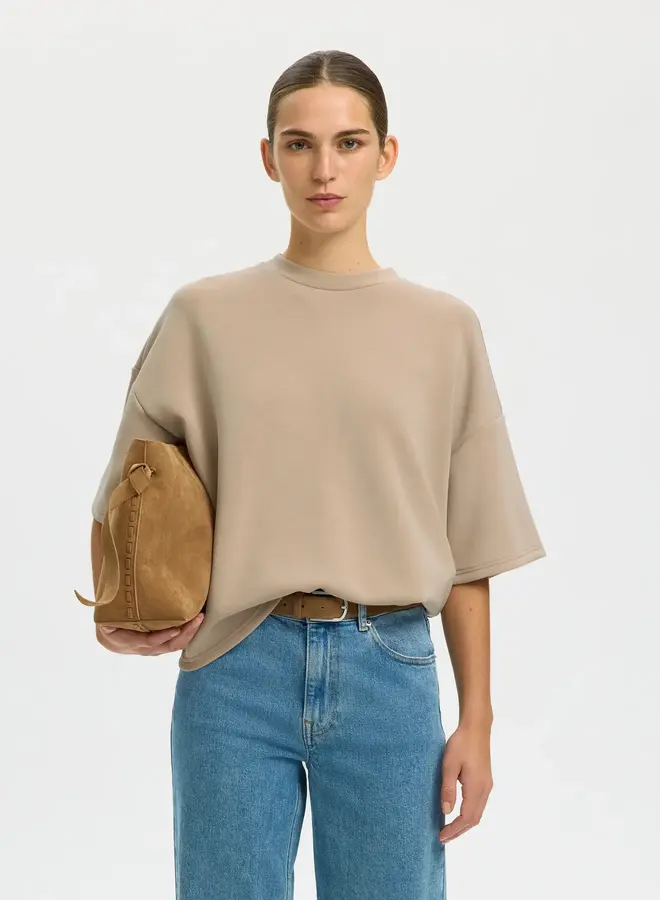 SF oversized tenny tee noos pure cashmere