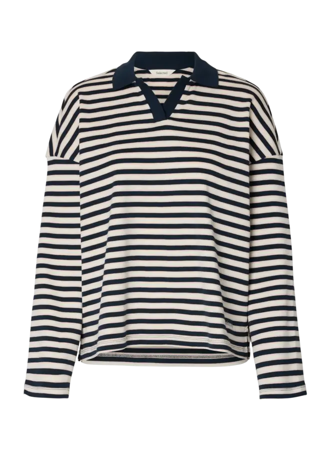 SF milly ls polo dark sapphire