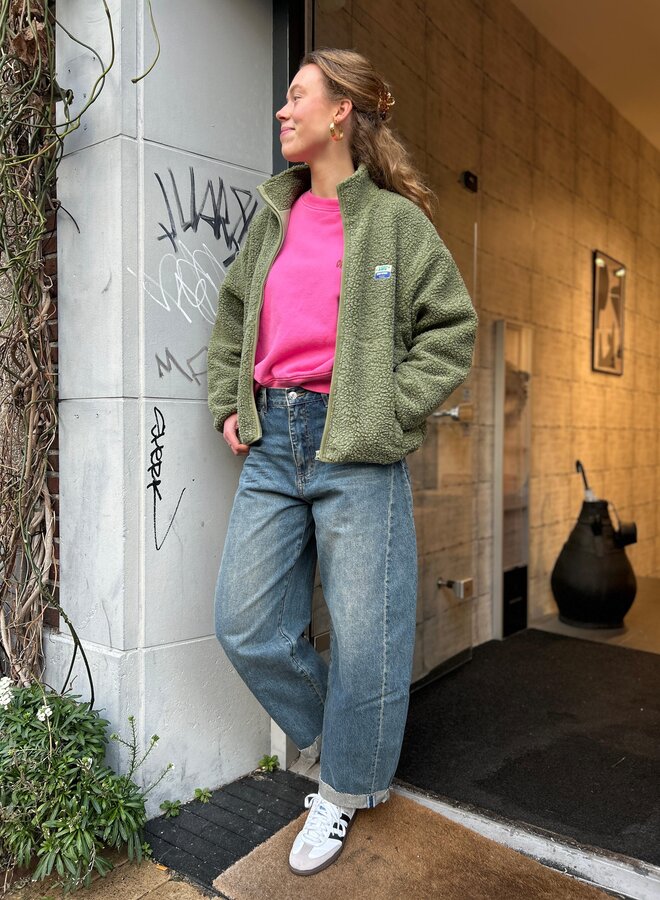 American V. PLI03C sweater petunia vintage