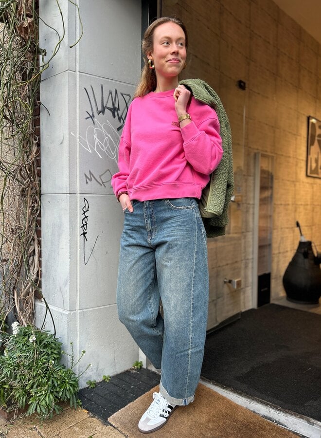 American V. PLI03C sweater petunia vintage