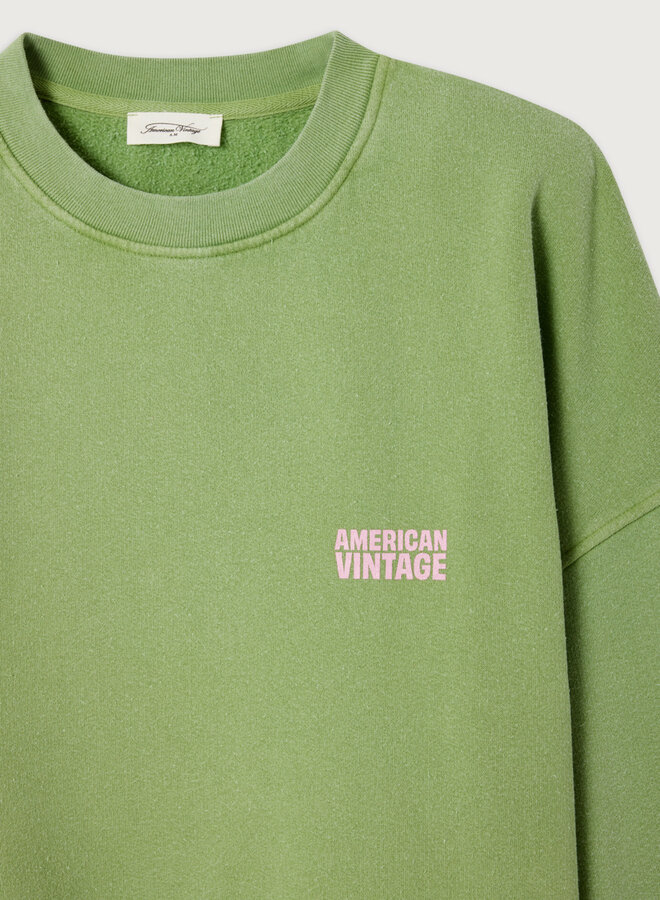 American V. PLI03C sweater citronelle vintage