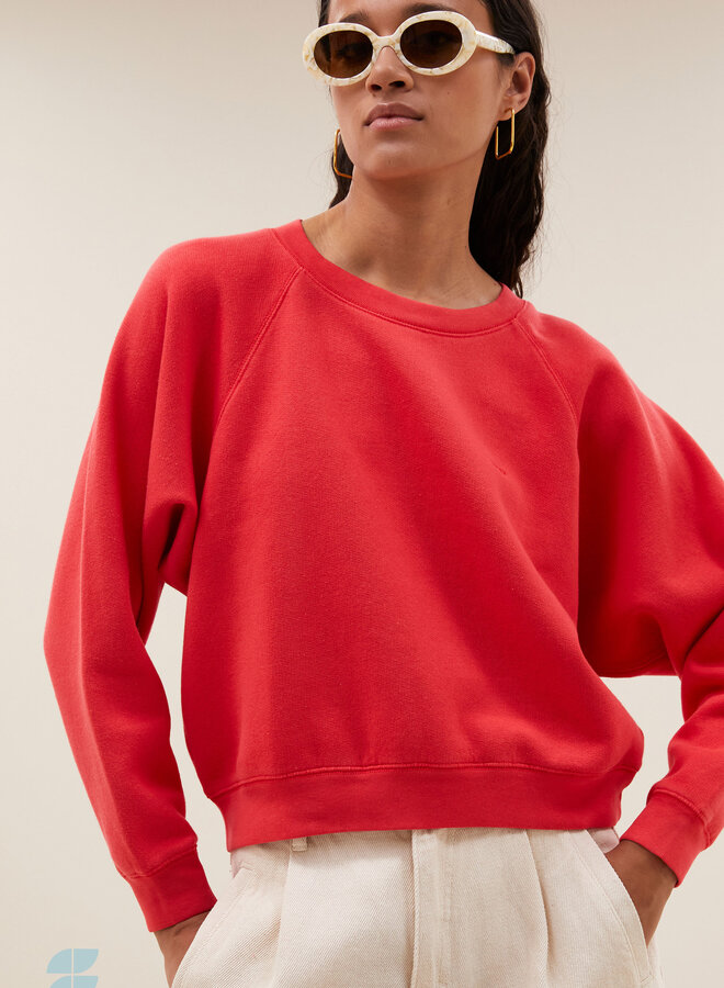 By Bar carrie sweater poppy red