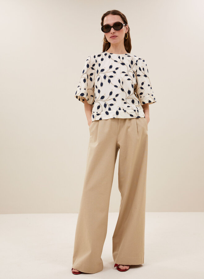 By Bar benji canvas pants dark sand