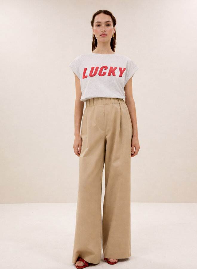 By Bar benji canvas pants dark sand