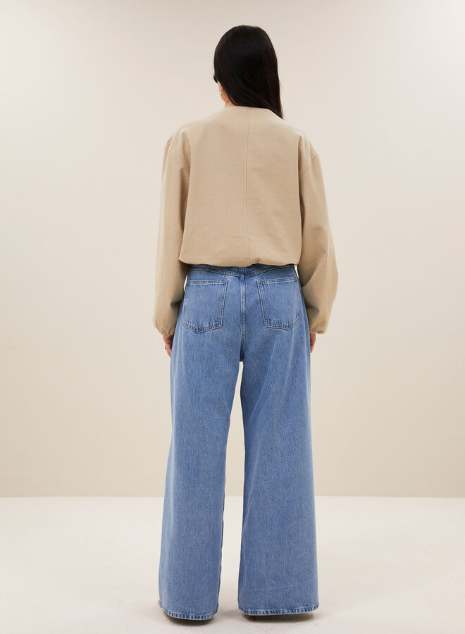 BY BAR maggie canvas jacket dark sand