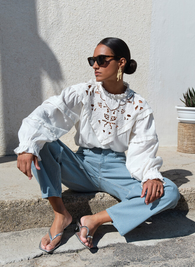 By Bar bowie blouse off white