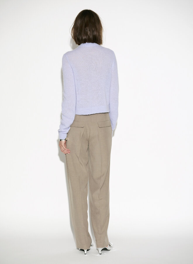 Dante6 erin monogram cardigan blue mist