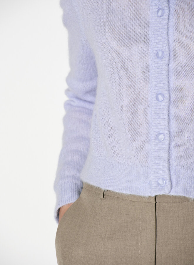 Dante6 erin monogram cardigan blue mist