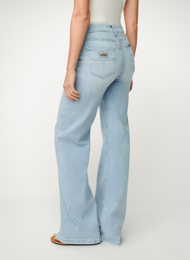 Lois palazzo jeans 2142-7909 bleach