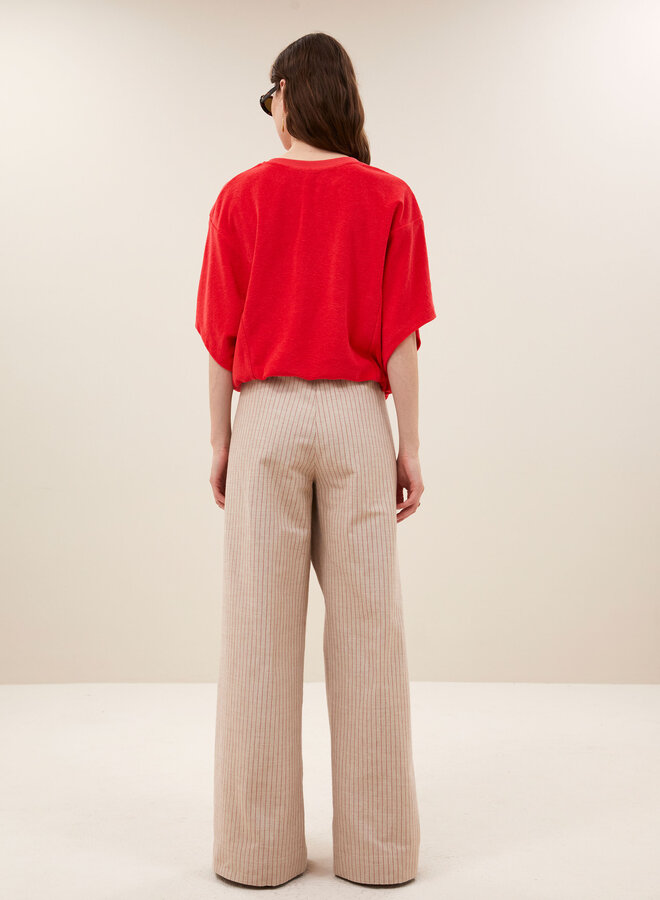 By Bar nuki slub top lollipop