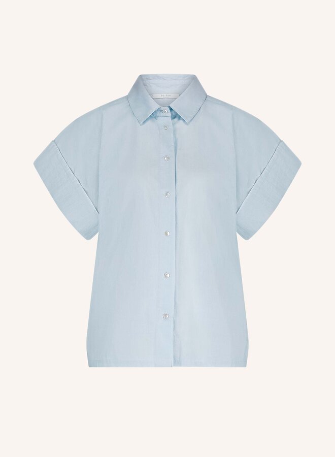 By Bar pixie chambray blouse light blue