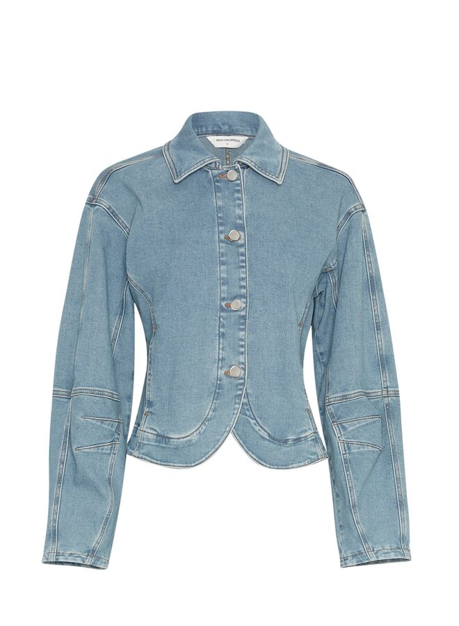 Moss tua jacket light blue wash