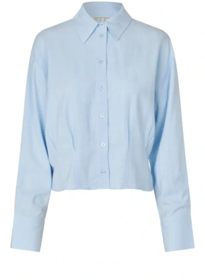 Second Female nura shirt blouse blue