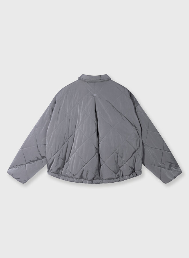 10DAYS padded jacket light graphite