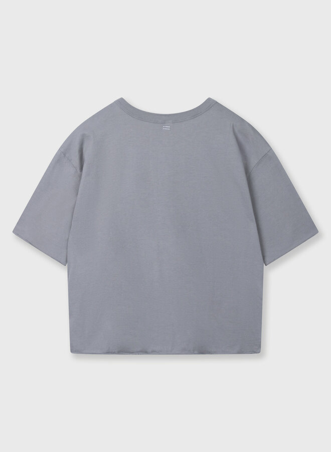 10DAYS short sleeve tee logo light graphite