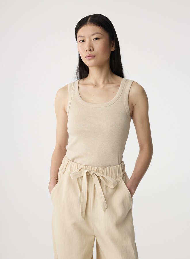 Knit-ted evi top sand