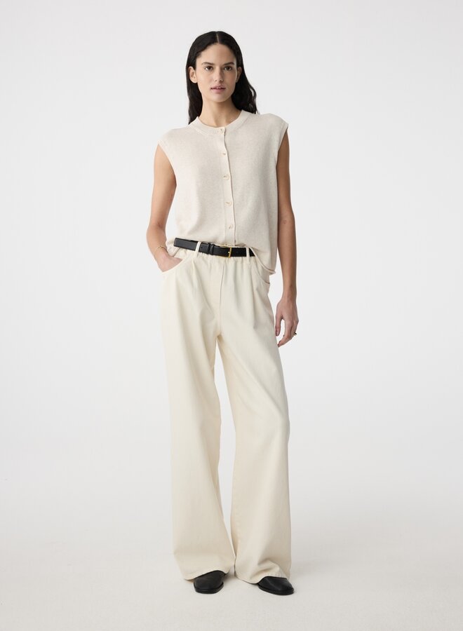 Knit-ted lotte cardigan creme