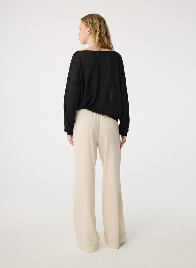 Knit-ted gill pullover black